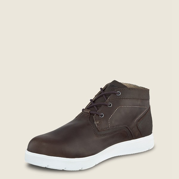 Red Wing Safety Boots Zero-G Lite - Toe Chukka - Mørke Brune - Herre 4035-SMPBN